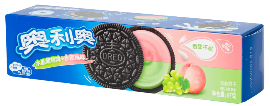 Печенье OREO Cookies Peach and Grape 97 г (1836817534)