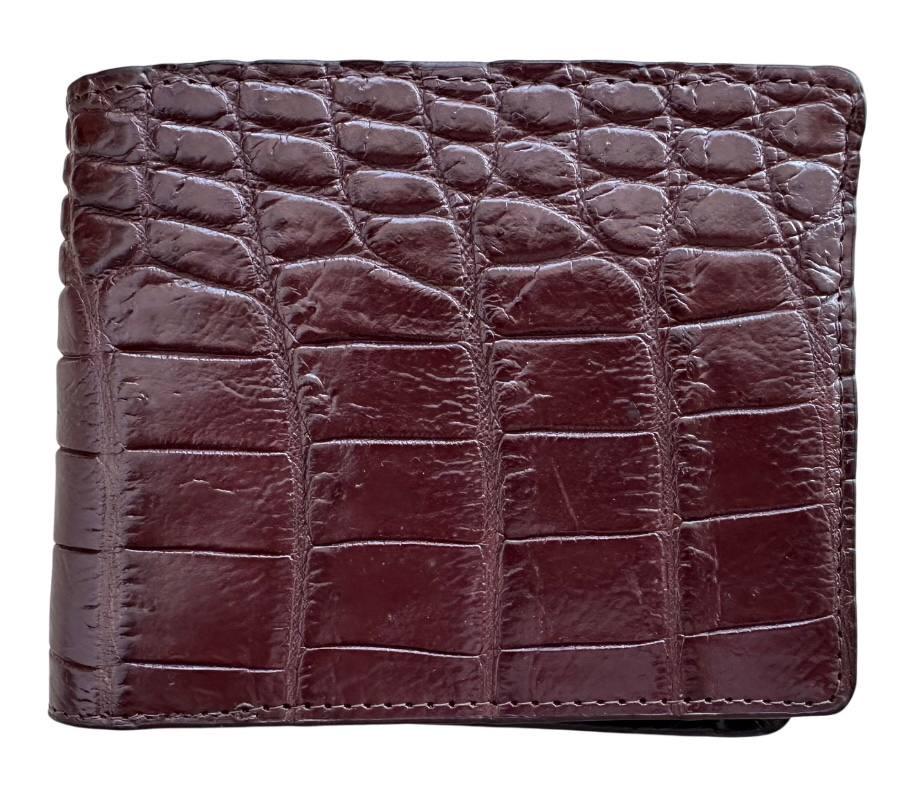 Кошелек из кожи крокодила Ekzotic Leather Коричневый (cw130)