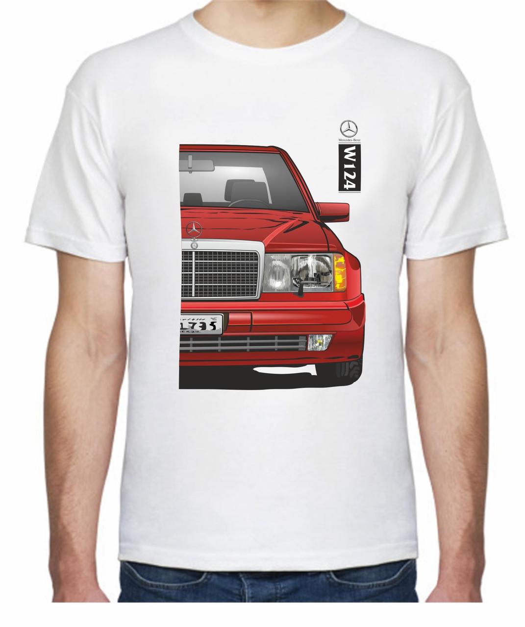 Футболка мужская Avtolife Mercedes-Benz W124 AMG FR 407299 M Белый (2498725961) Футболка мужская Avtolife Mercedes-Benz W124 AMG FR 407299 M Белый (2498725961)