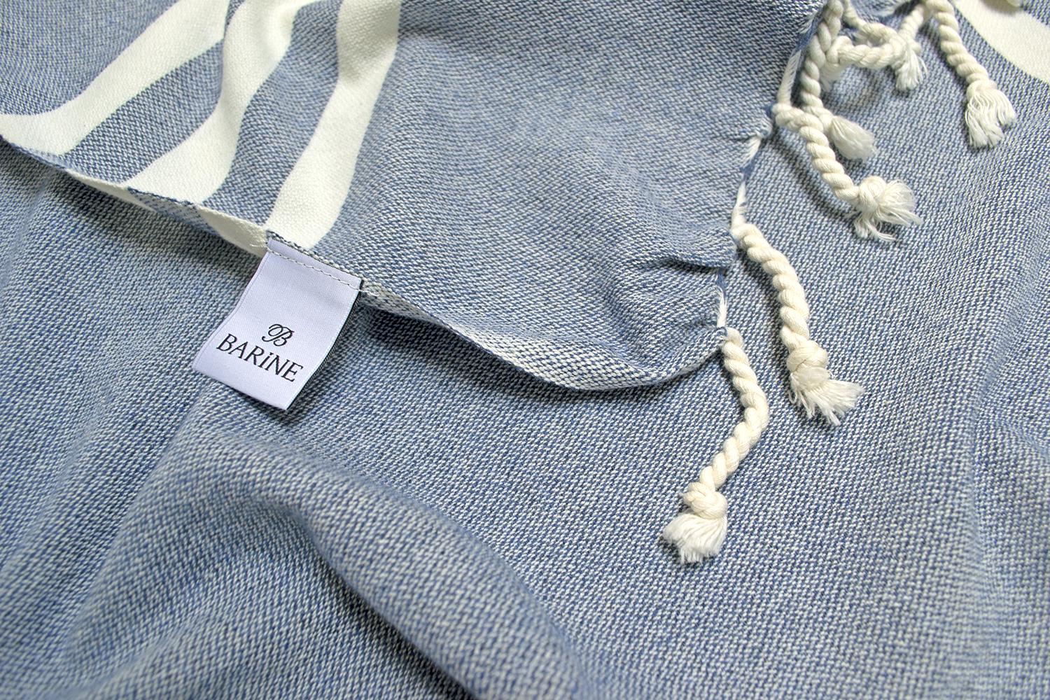 Плед Barine Ege 120x165 см Denim (2000022087605) - фото 2 Плед Barine Ege 120x165 см Denim (2000022087605) - фото 2