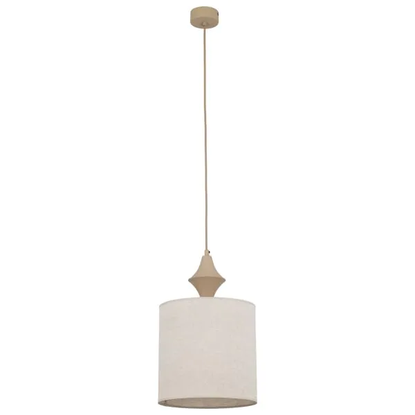 Подвесной светильник TK Lighting 11437 Amura E27 1x15W IP20 Бежевый (TK11437)