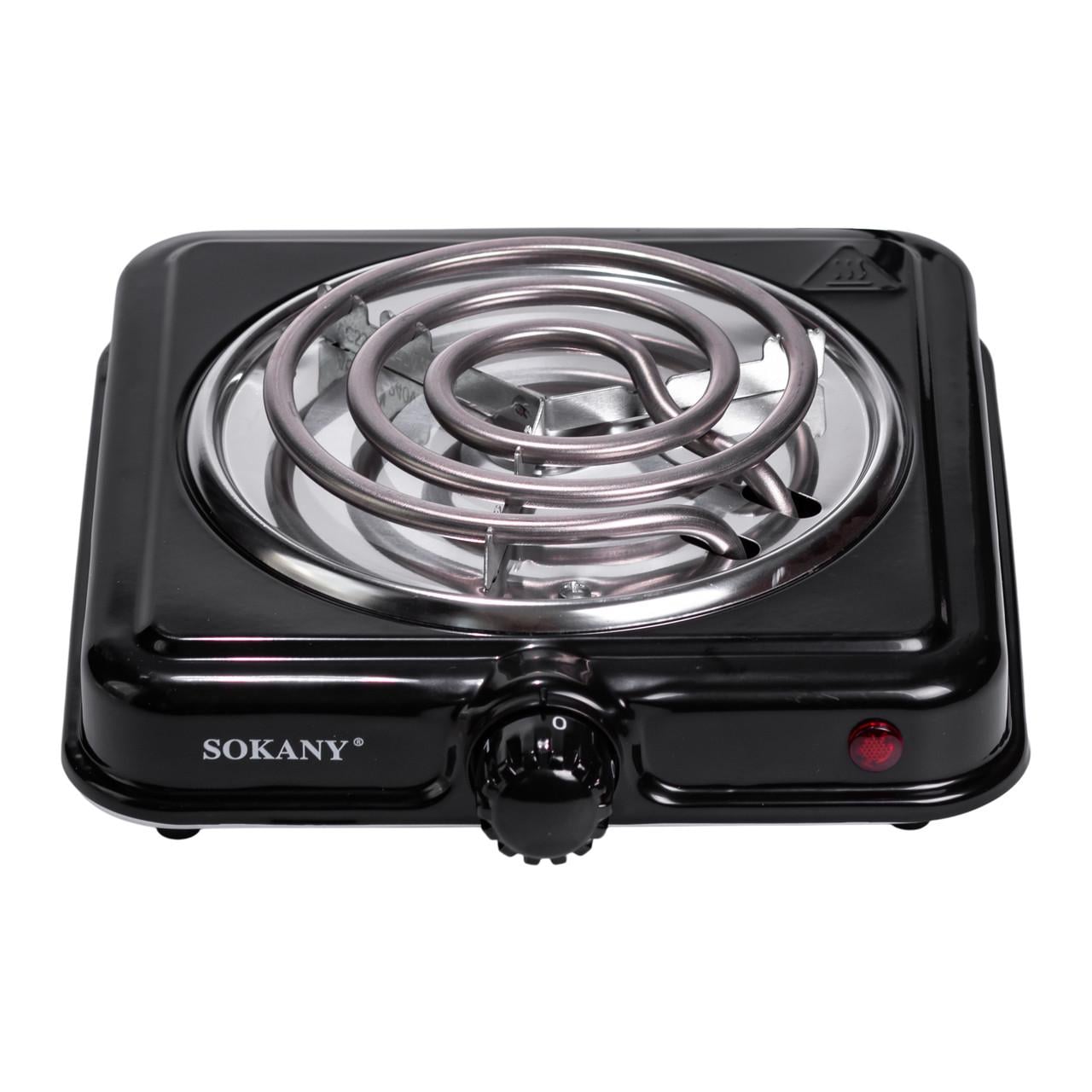 Настільна плита Sokany SK-5111 спіральна 1 конфорка 1000 Вт (SK-5111) Настільна плита Sokany SK-5111 спіральна 1 конфорка 1000 Вт (SK-5111)