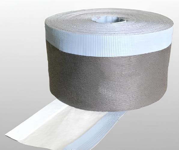 Лента гидроизоляционная для окон наружная стойкая к ультрафиолету клеевая основа по краям 100 мм 1 м (P100-OUTS-UV)