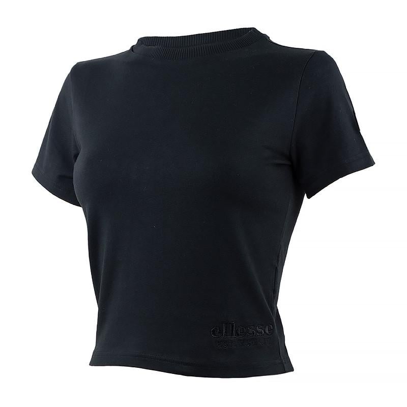 Футболка женская Ellesse T-Shirt Dropper Crop T-Shirt L Черный (SGM14157-WASHED-BLACK L)