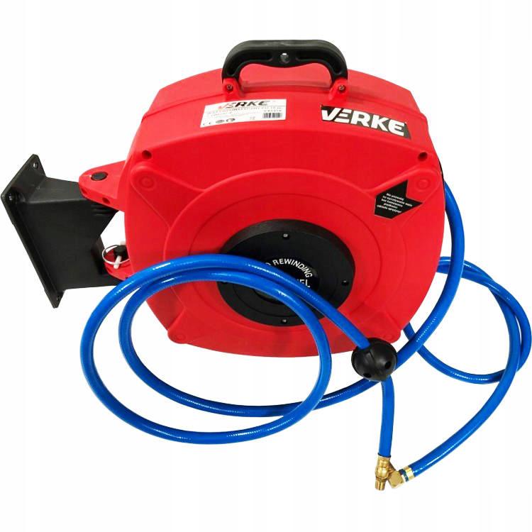 Шланг пневматический Verke V81375 с автоматической катушкой 15 м (26607488)