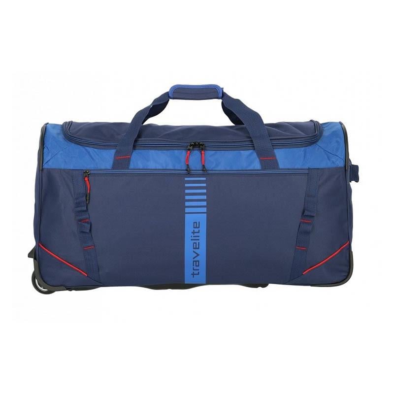 Сумка дорожная на колесах Travelite Basic Active 86 л Navy (TL096281-20) - фото 6