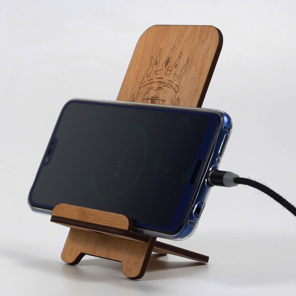 Підставка-тримач для телефону з дерева 28 (03020021) - фото 7 Підставка-тримач для телефону з дерева 28 (03020021) - фото 7