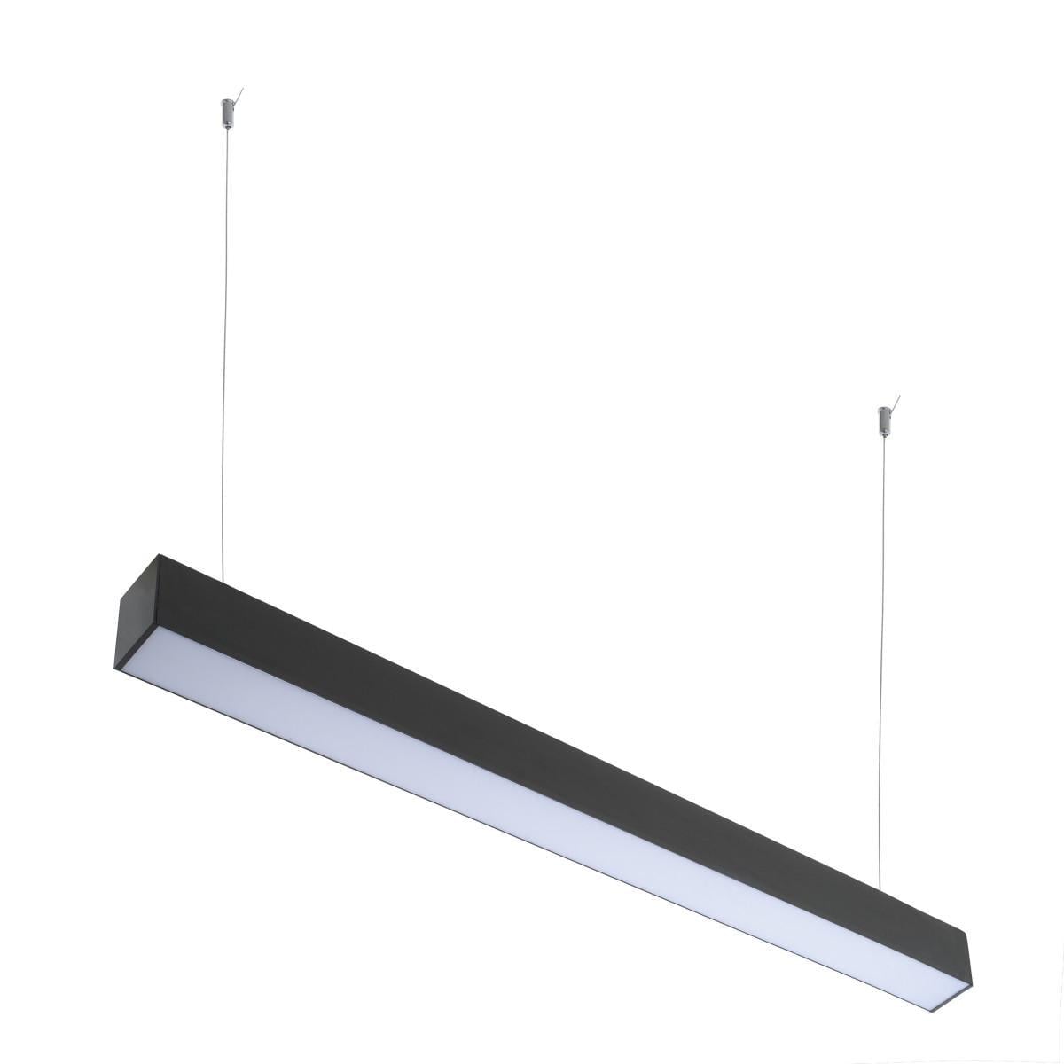 Система линейная LED подвесная Brille FLF-80 40 W NW BK 1,2 м
