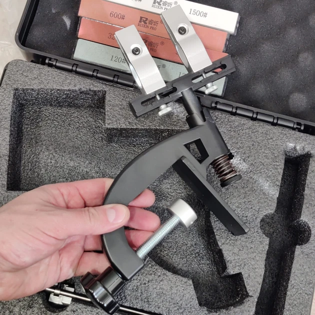 Станок точильный для ножей и инструментов SY Tools K-09 универсальный (26924876) - фото 2 Станок точильный для ножей и инструментов SY Tools K-09 универсальный (26924876) - фото 2