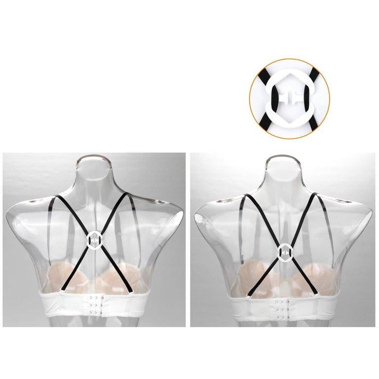 Фіксатори для бретелей бюстгальтера кліпса та лямка 2 шт. Білий (3000003880) - фото 8 Фіксатори для бретелей бюстгальтера кліпса та лямка 2 шт. Білий (3000003880) - фото 8