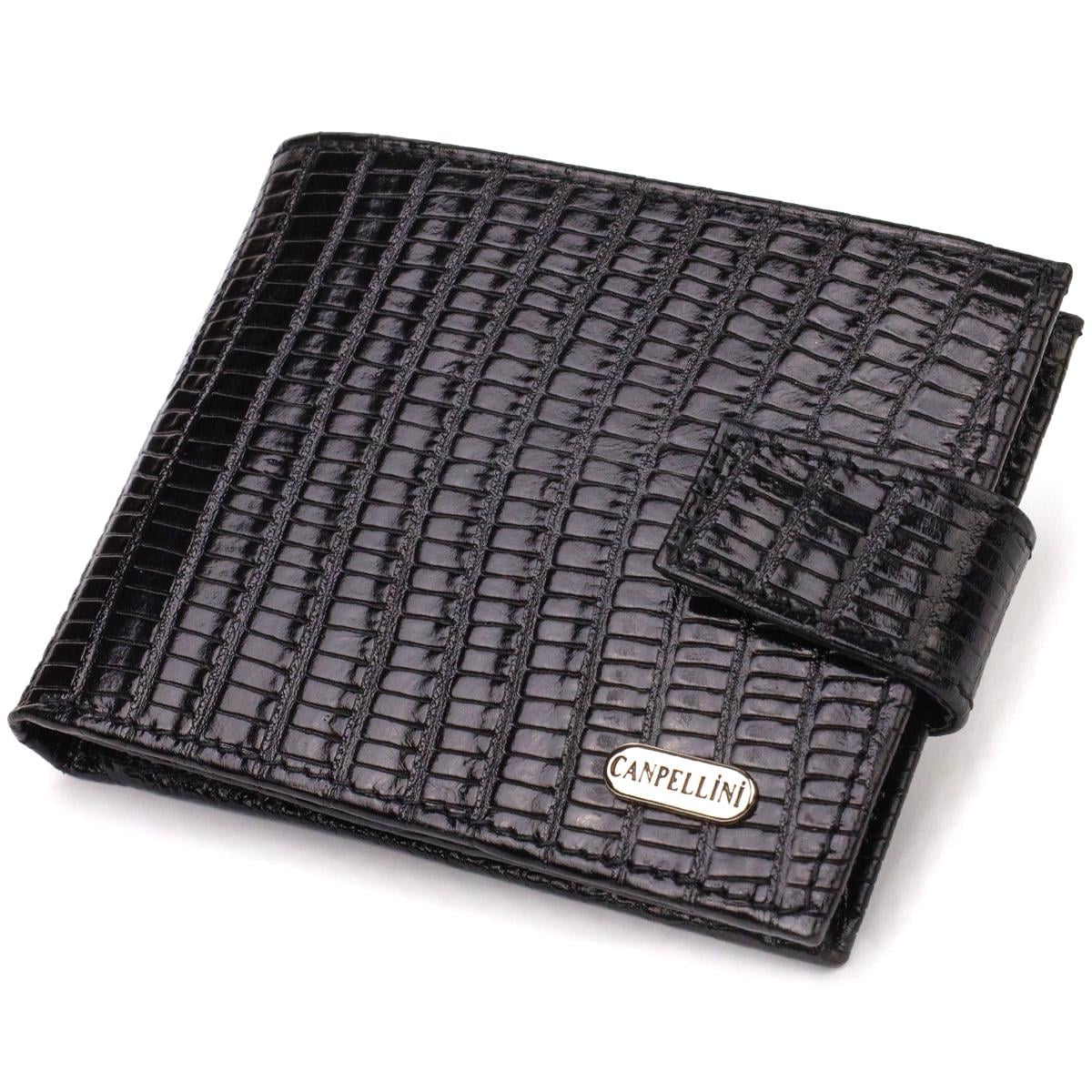 Кошелек мужской кожаный Canpellini 21748 Черный (55527)
