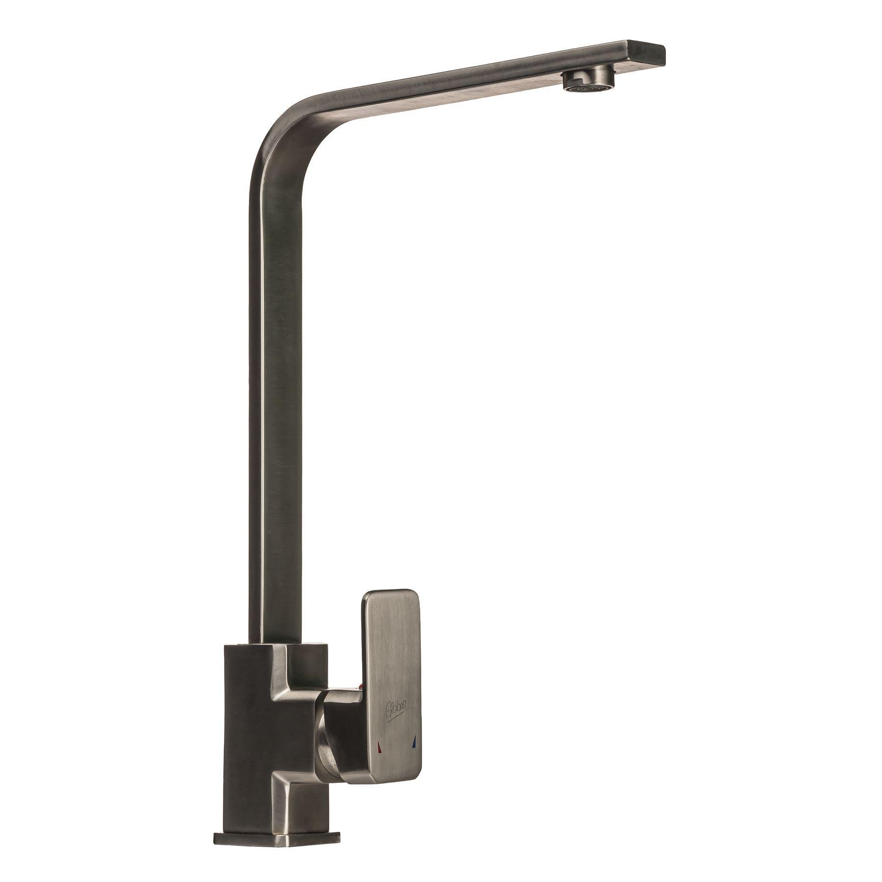 Смеситель для кухни Globus Lux SHK-203S-P 000016983 однорычажный Хром (108398)