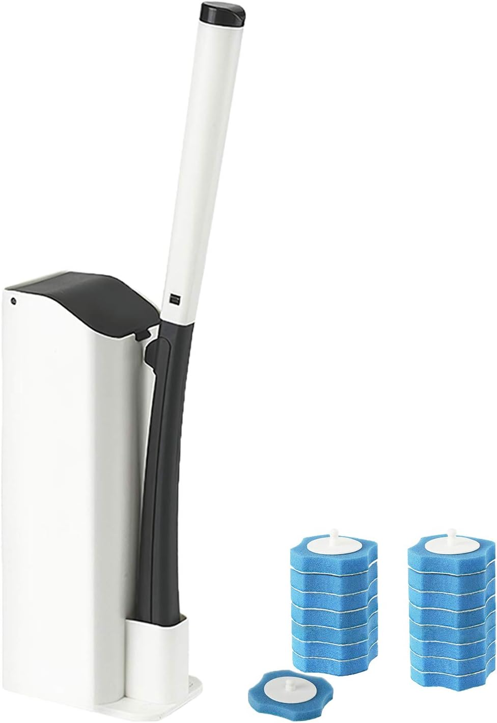 Щетка для уборки ванной MTS со сменными насадками универсальная (100275)