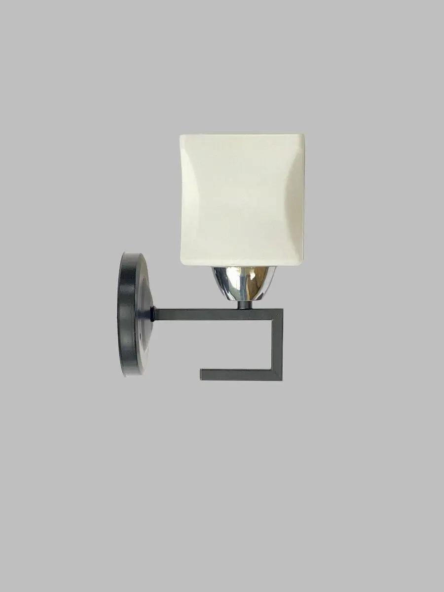 Бра настенное Valeso B-6957B/1 60W Черный/Хром (28686314)