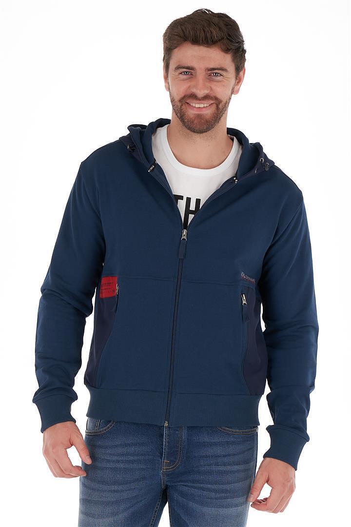 Світшот чоловічий Kvl 10302125 XXL Синій - фото 5 Світшот чоловічий Kvl 10302125 XXL Синій - фото 5