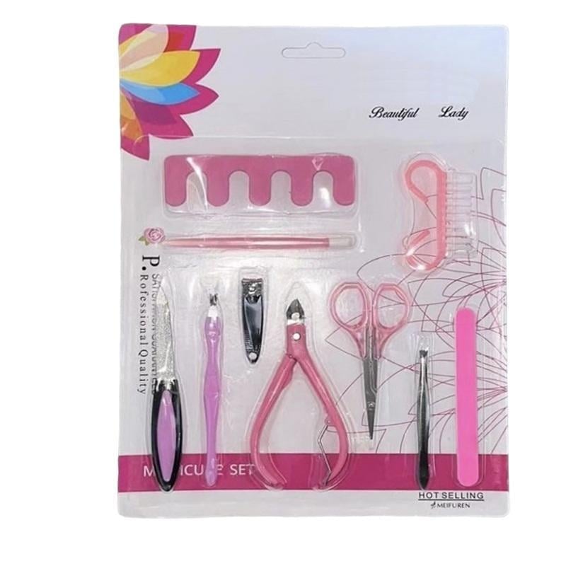 Набір манікюрний 10в1 у блістері 10 пр. (JS100) Набір манікюрний 10в1 у блістері 10 пр. (JS100)