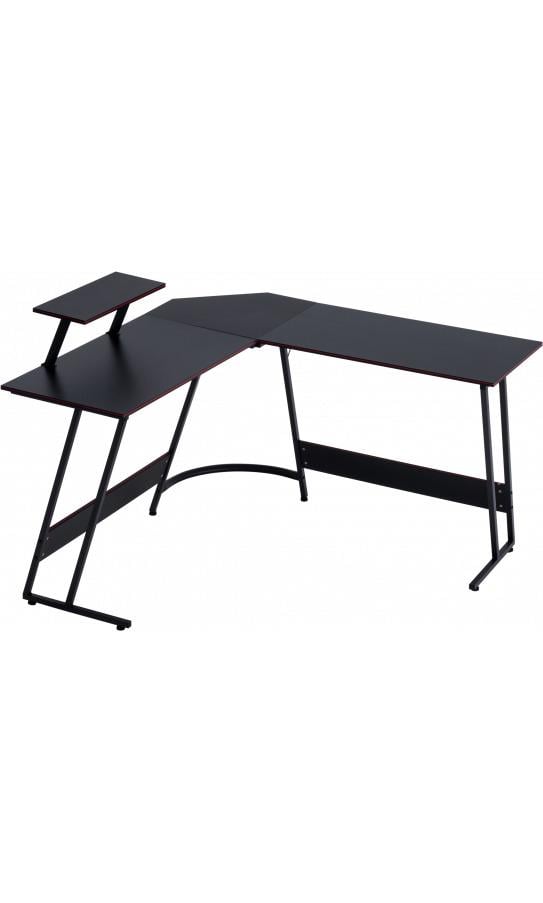 Компьютерный стол GT Racer T-1741 130x130x45x73 см Black