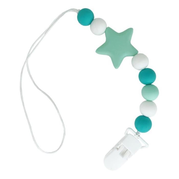 Цепочка для пустышки Звезда силиконовая (FP-133-U-23)