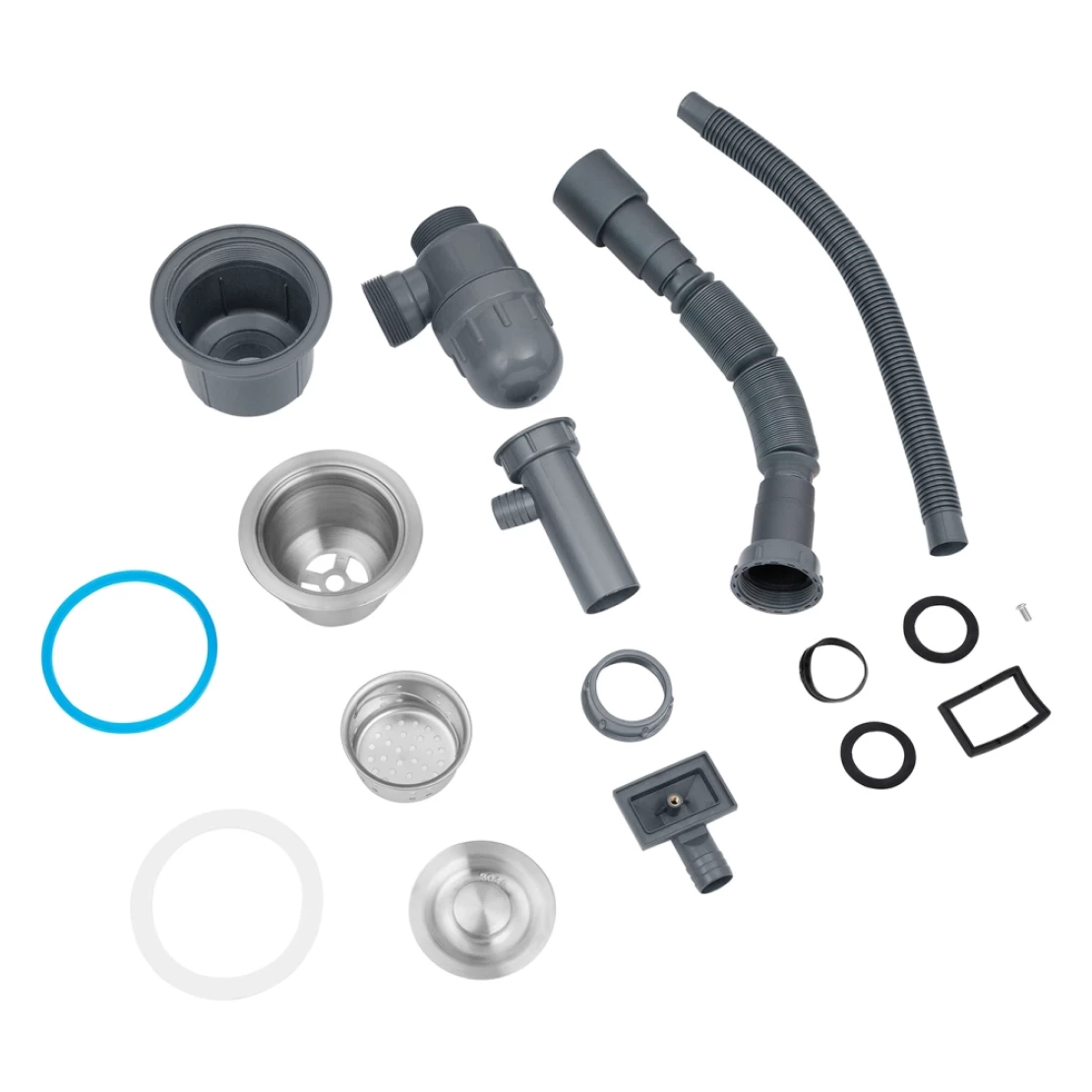 Мийка для кухні Kroner KRP Gebürstet 5050HM 3/1 мм з нержавіючої сталі (CV022800) - фото 11 Мийка для кухні Kroner KRP Gebürstet 5050HM 3/1 мм з нержавіючої сталі (CV022800) - фото 11