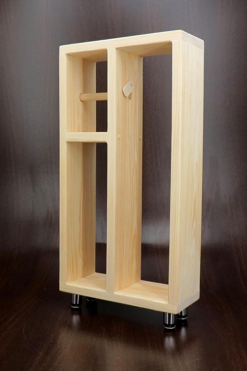 Держатель для туалетной бумаги из дерева Церий Бланже (ДТБ-002301) - фото 2 Держатель для туалетной бумаги из дерева Церий Бланже (ДТБ-002301) - фото 2