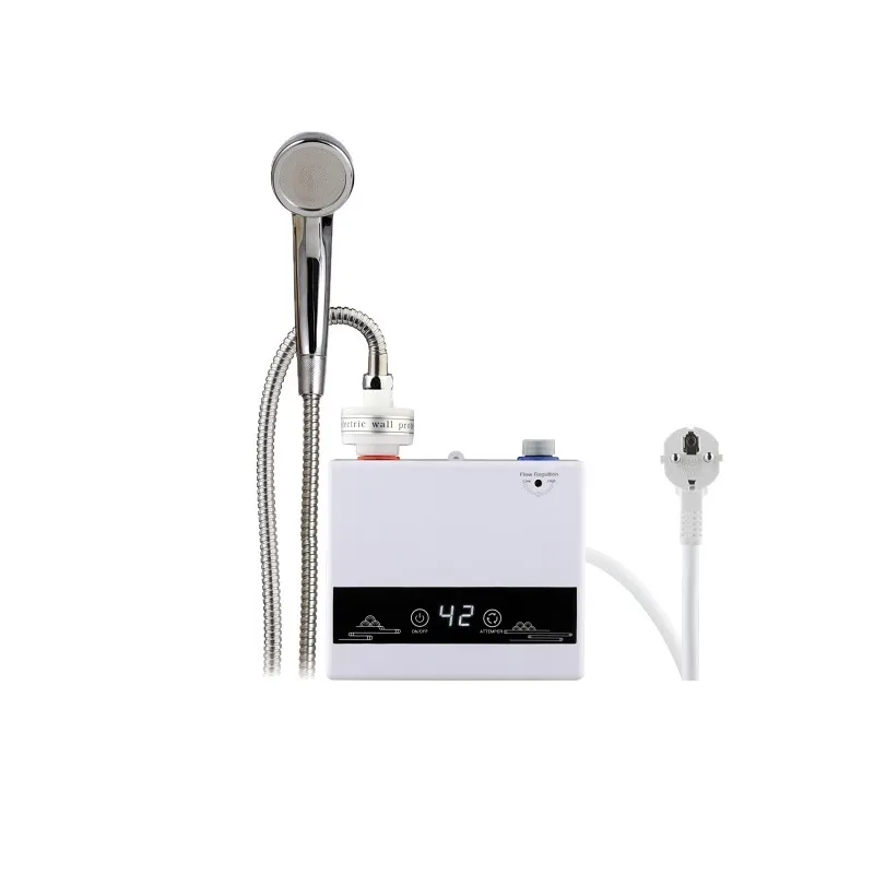 Проточный водонагреватель настенный Zerix BWH-01-ES с индикатором температуры (ZX5013)