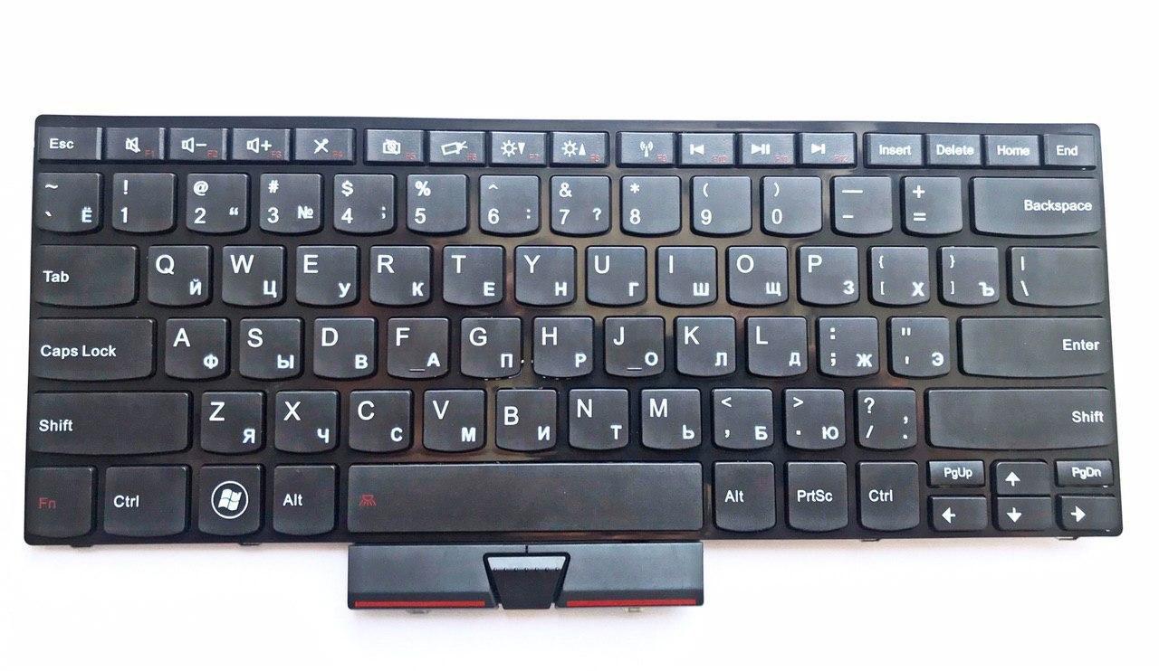 Клавиатура для ноутбука LENOVO E320/E325/E420/E425 RU/EN Black