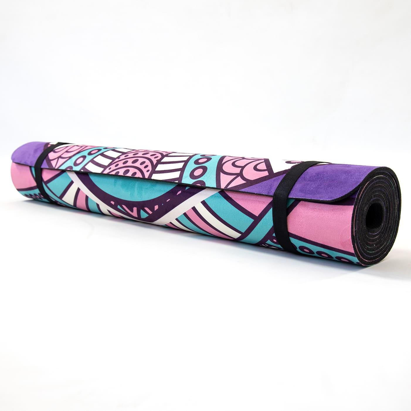 Килимок для йоги та фітнесу OSPORT каучук/замша 4 мм 183x68 см Фіолетовий (OF-0286-024) - фото 6 Килимок для йоги та фітнесу OSPORT каучук/замша 4 мм 183x68 см Фіолетовий (OF-0286-024) - фото 6