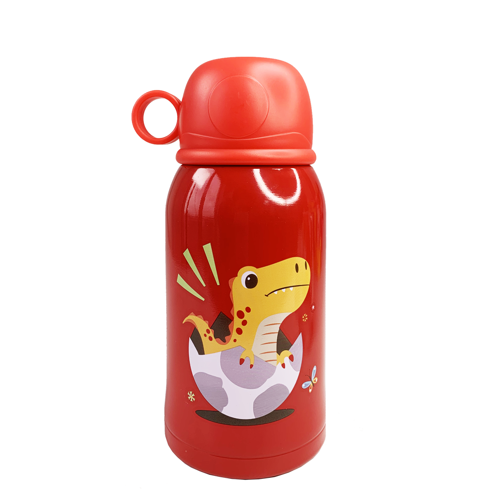Термос дитячий із трубочкою Динозавр 500 мл Червоний (15348659) - фото 2 Термос дитячий із трубочкою Динозавр 500 мл Червоний (15348659) - фото 2