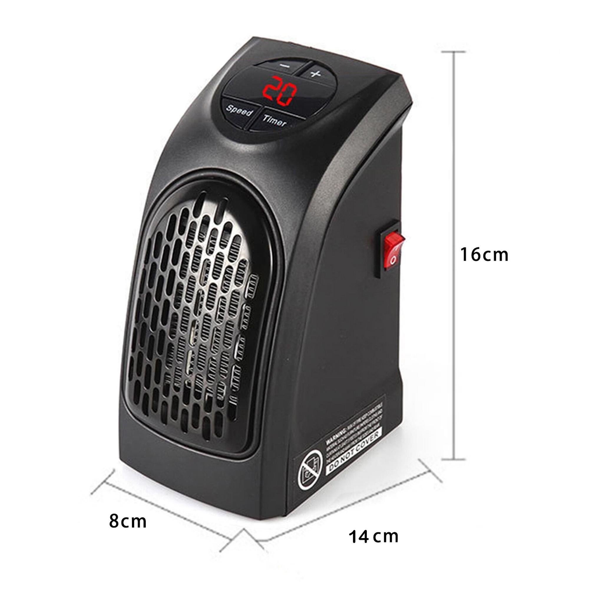 Обогреватель для помещения Handy Heater Черный - фото 9