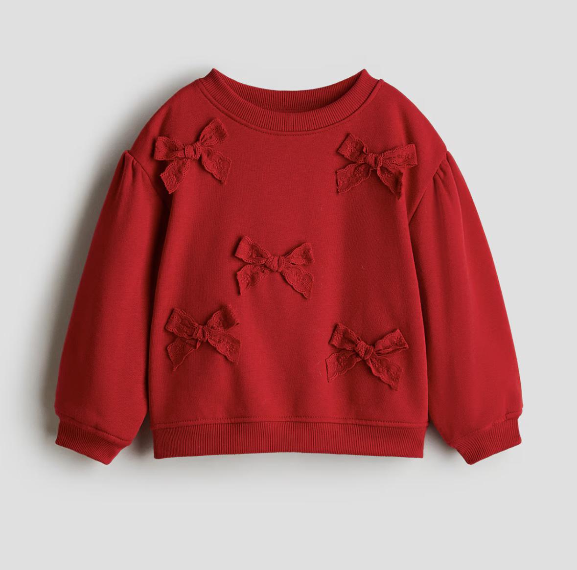 Свитшот детский H&M 92 см Красный (1438)