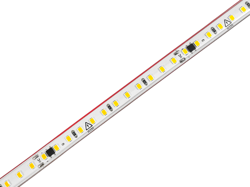 Світлодіодна стрічка AVT 17-NW SMD2835 120 LED 11х5,5 мм 220 В 9 Вт IP65 1 м Нейтральний білий (7688) - фото 3