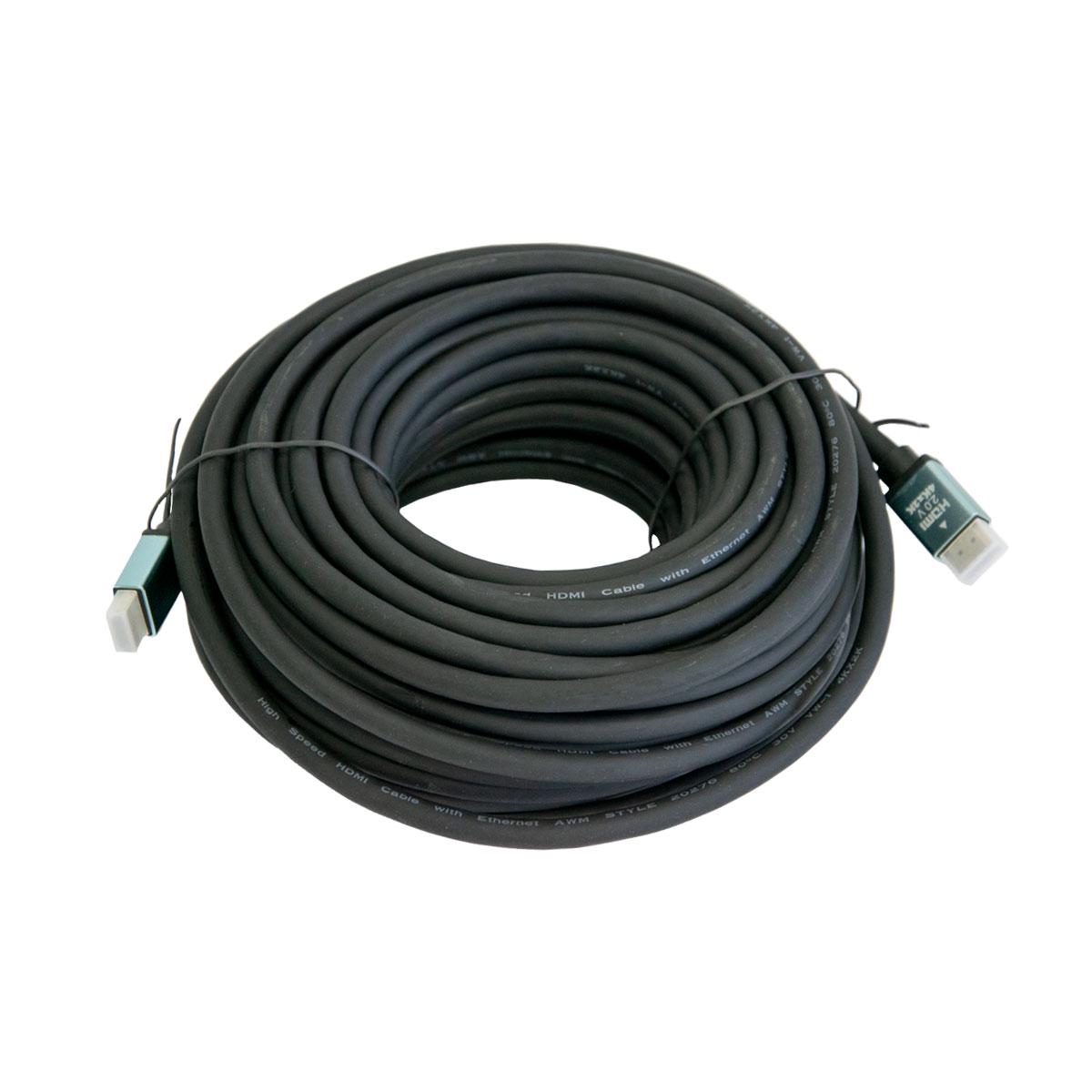 Кабель HDMI V2.0 4Кх2К 20 м (1009803-Black)