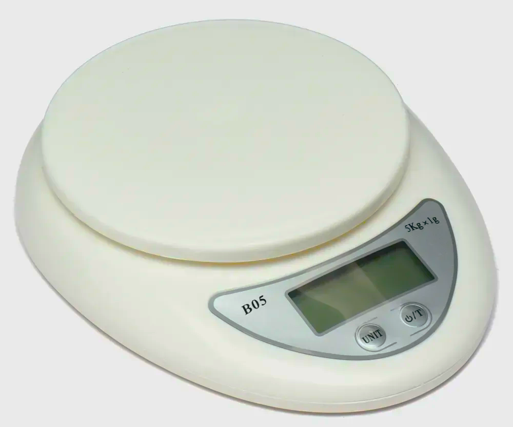 Весы кухонные B05 на батарейках до 5 кг (25343654)