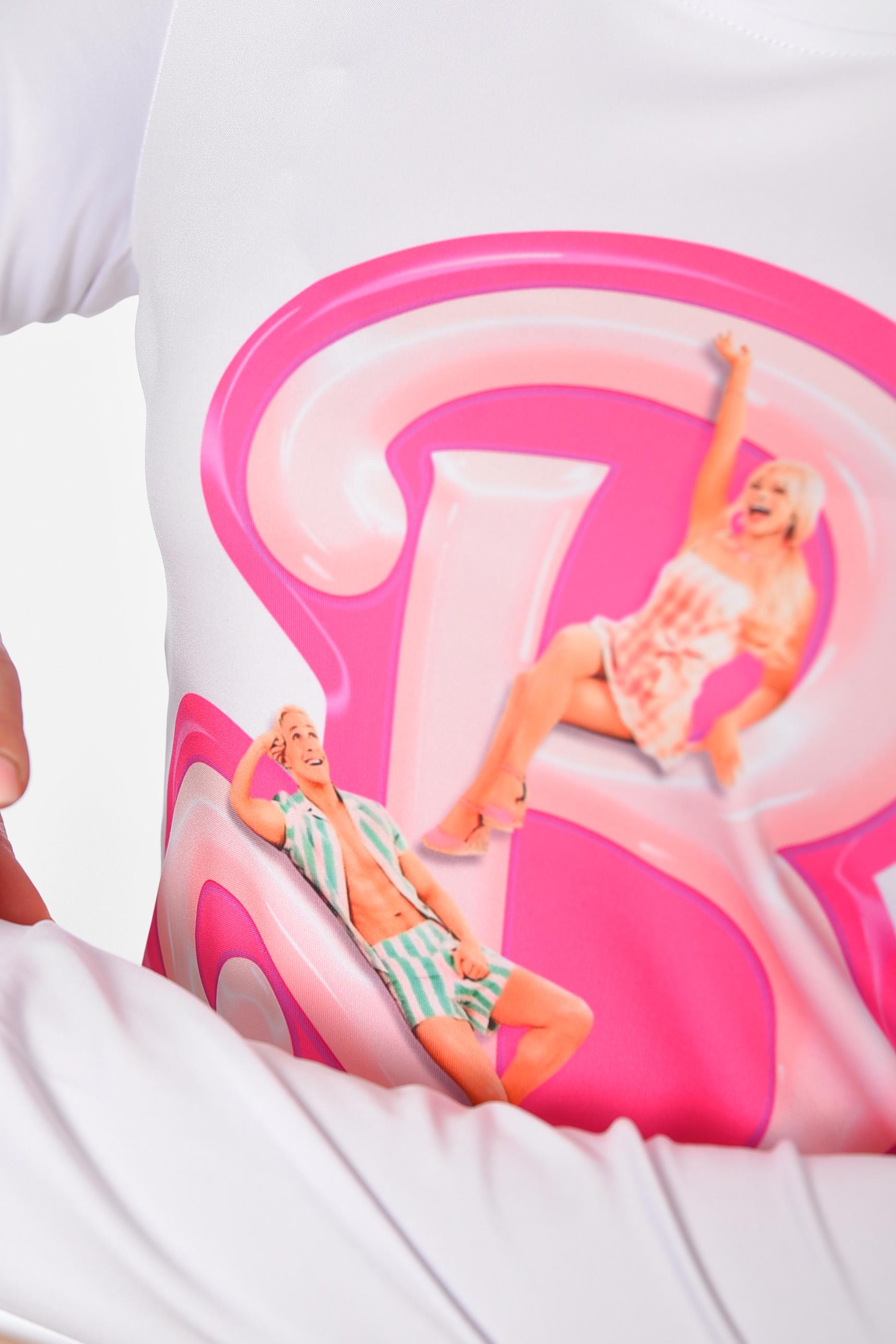 Світшот жіночий 197307 з принтом S Білий - фото 4 Світшот жіночий 197307 з принтом S Білий - фото 4