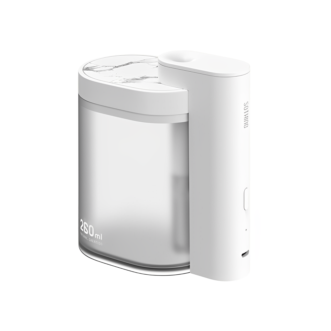 Зволожувач повітря Sothing Geometry Humidifier настільний для дому з резервуаром DSHJ-H-002 260 мл White (001065)
