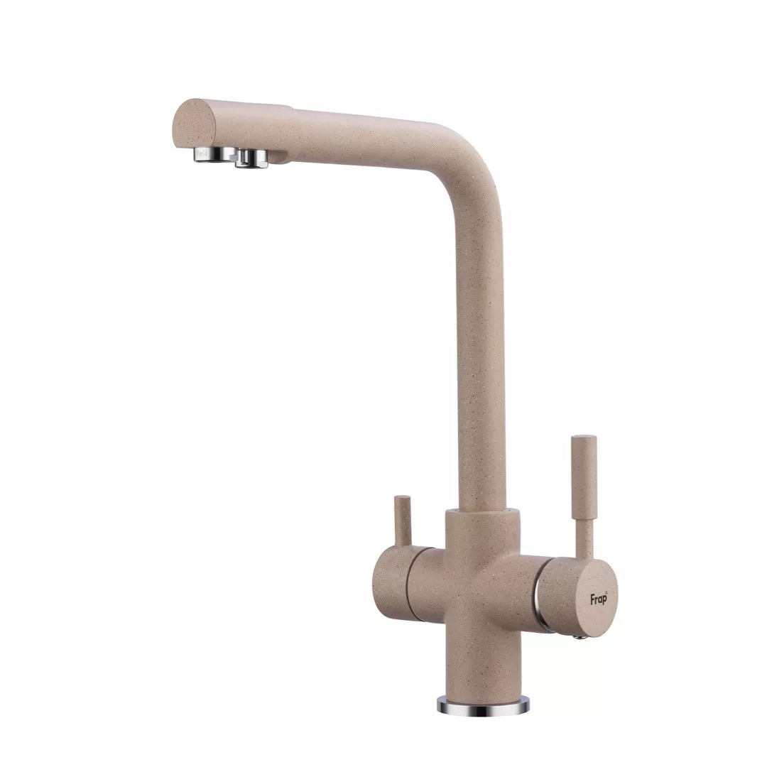Змішувач кухонний Frap F4352-23 на 2 води (24582644) Змішувач кухонний Frap F4352-23 на 2 води (24582644)