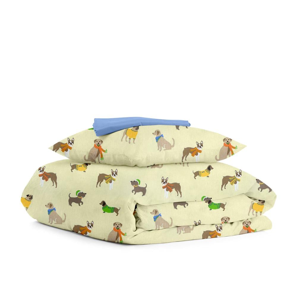 Постельное белье подростковое Cosas Funny Dogs на резинке 155x215 см (4822052122761)