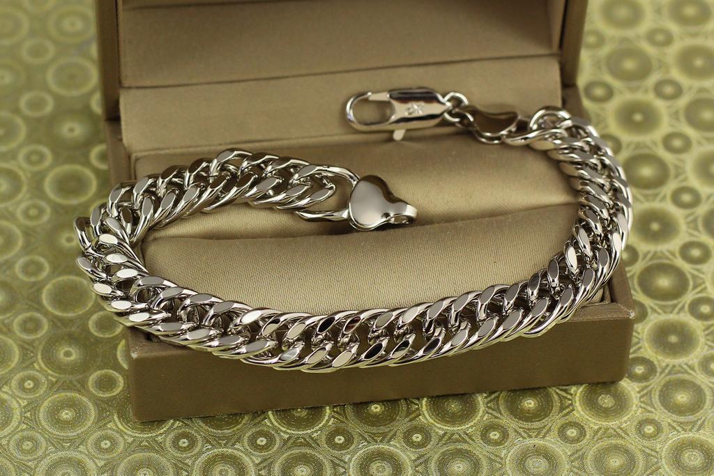 Браслет Xuping Jewelry Кобра карабин 20,5 см 9 мм Серебристый (34954698) Браслет Xuping Jewelry Кобра карабин 20,5 см 9 мм Серебристый (34954698)