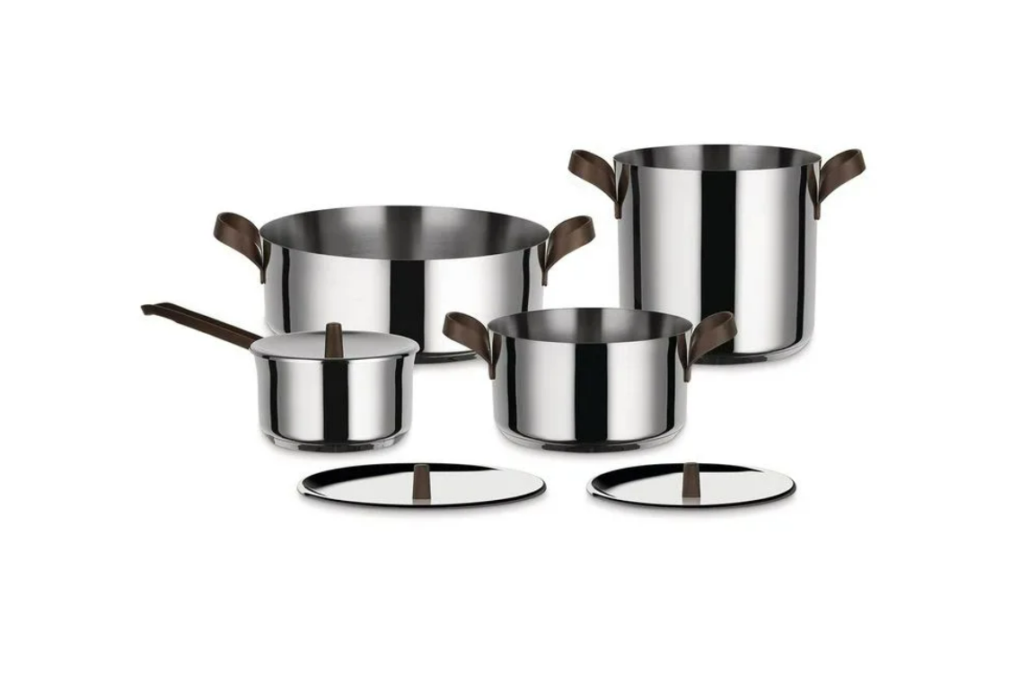 Набор кастрюль Alessi Edo 7 предметов (PU100S7)