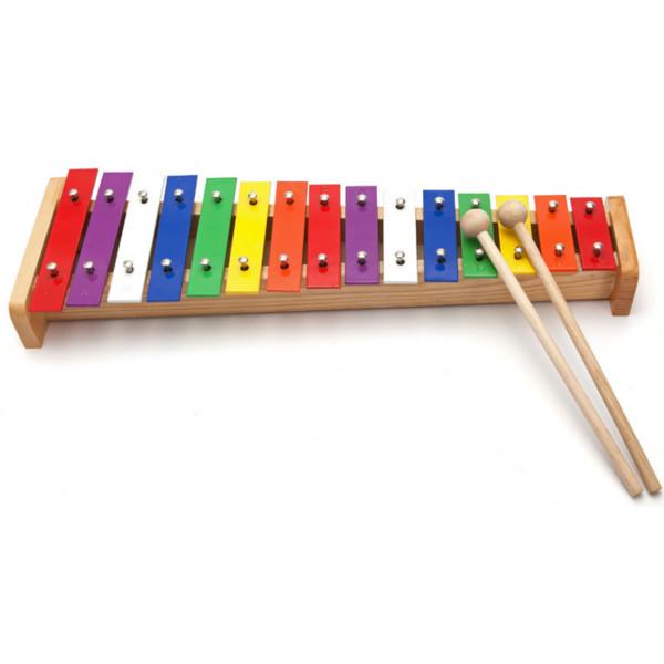 Металлофон Alfabeto GL15C (62593)
