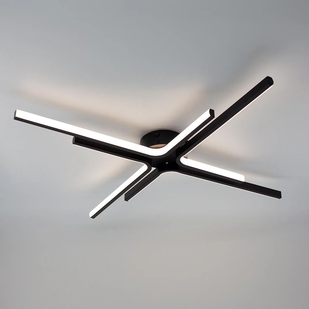 Люстра светодиодная ESLLSE ESTA с пультом 70 Вт 4L 770x60 мм (10586)