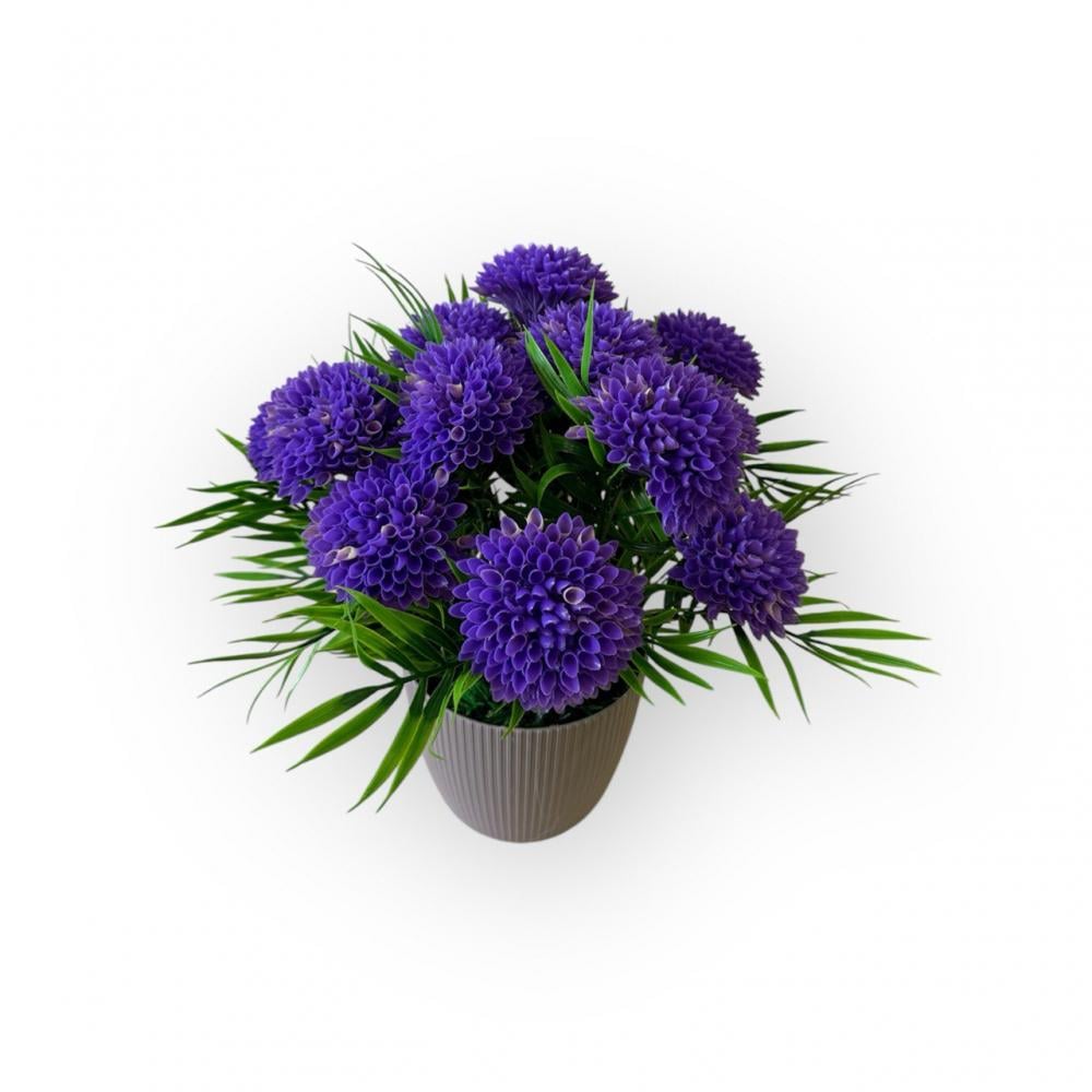 Букет астра в горшке Пластмакс Фиолетовый (R0704) Букет астра в горшке Пластмакс Фиолетовый (R0704)
