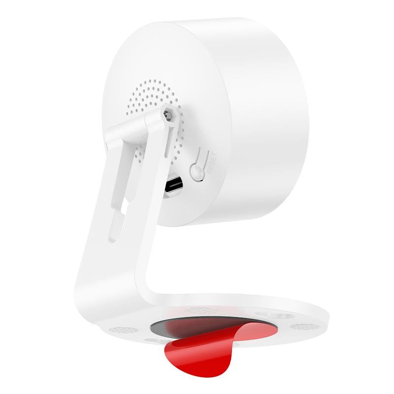 Камера Hoco D7 2K Wi-Fi з мікрофоном та динаміком інфрачервоне бачення IP-догляд Білий (621240) - фото 5 Камера Hoco D7 2K Wi-Fi з мікрофоном та динаміком інфрачервоне бачення IP-догляд Білий (621240) - фото 5