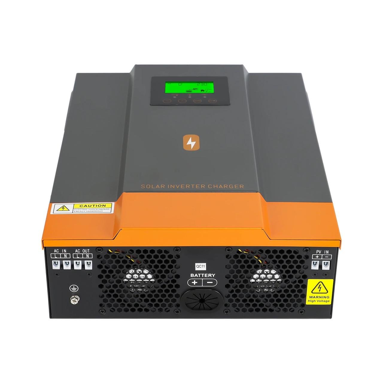 Инвертор гибридный PowMr POW-HVM3.2H-24V-N 24V 3000W Black/Orange (3_05485)