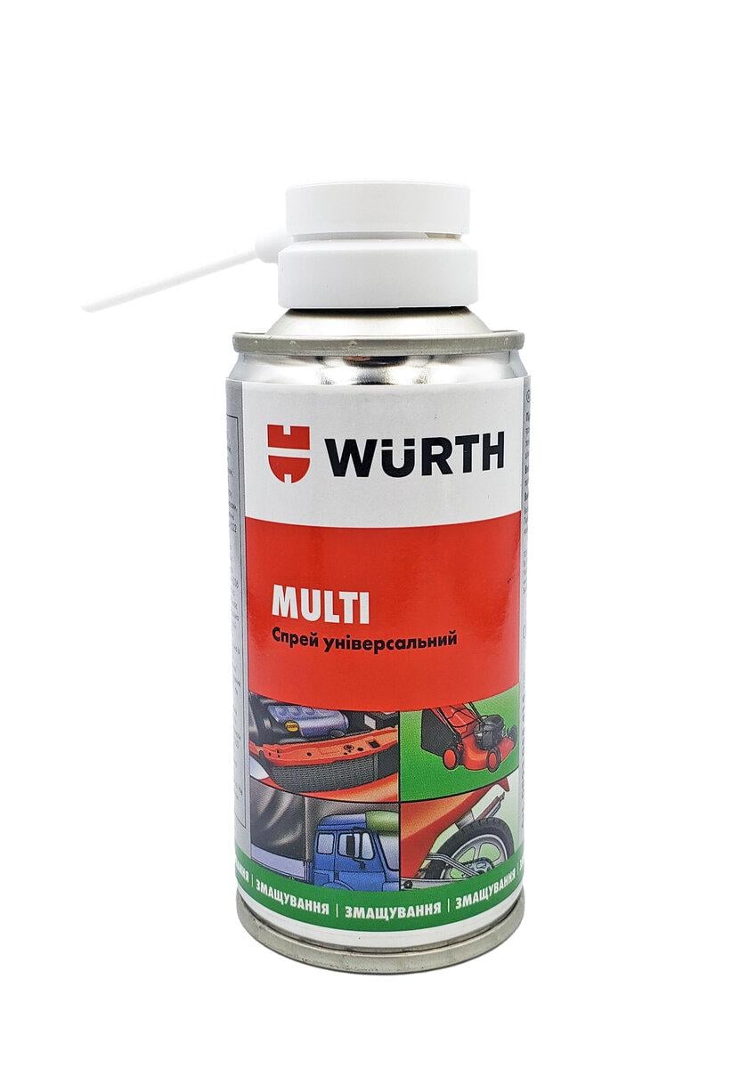 Смазка многофункциональная Wurth Multi 150мл Смазка многофункциональная Wurth Multi 150мл
