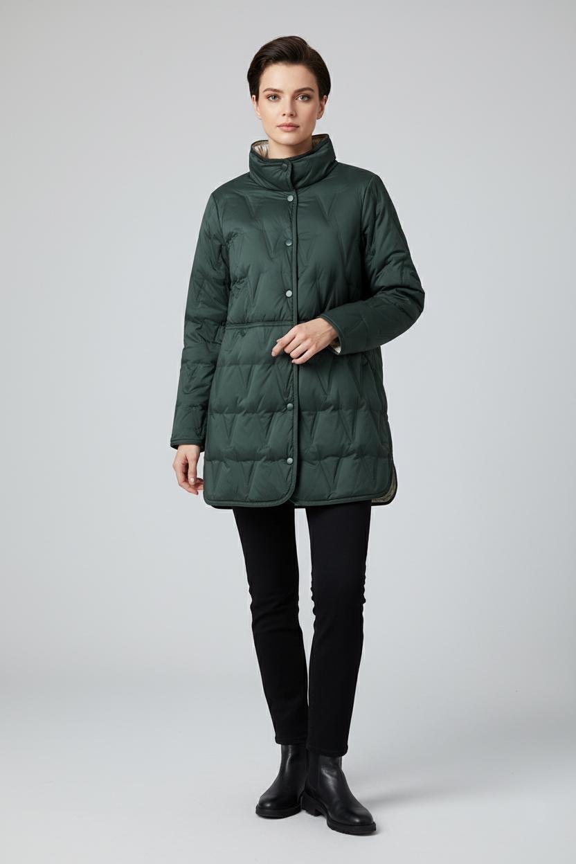 Куртка женская Number Nine DR-60 демисезонная S Изумрудный (DR-60-S) - фото 3 Куртка женская Number Nine DR-60 демисезонная S Изумрудный (DR-60-S) - фото 3