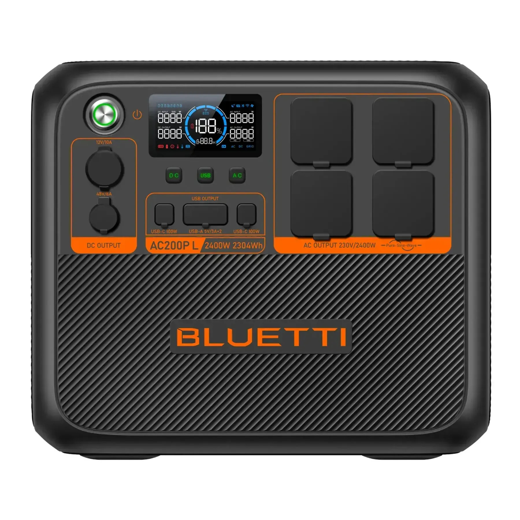 Зарядна станція BLUETTI AC200PL 2400 Вт 2304 Вт/год LiFePO4