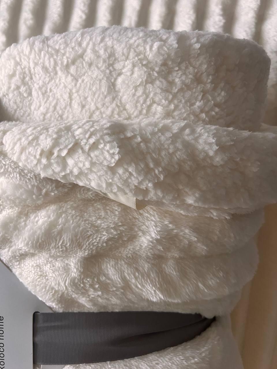 Плед 150х200 см Молочный (Д-al-sh-ov-004) - фото 5