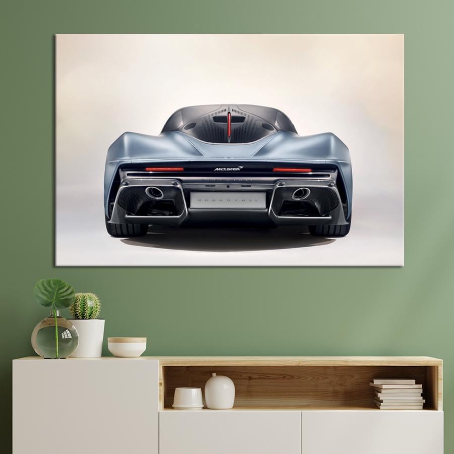 Картина на холсте Гиперкар McLaren Speedtail 51x34 см (1359-1)