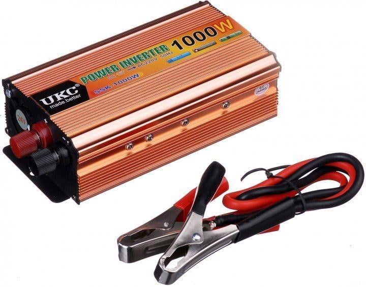 Перетворювач напруги UKS AC/DC 12V-220 V 1000 W